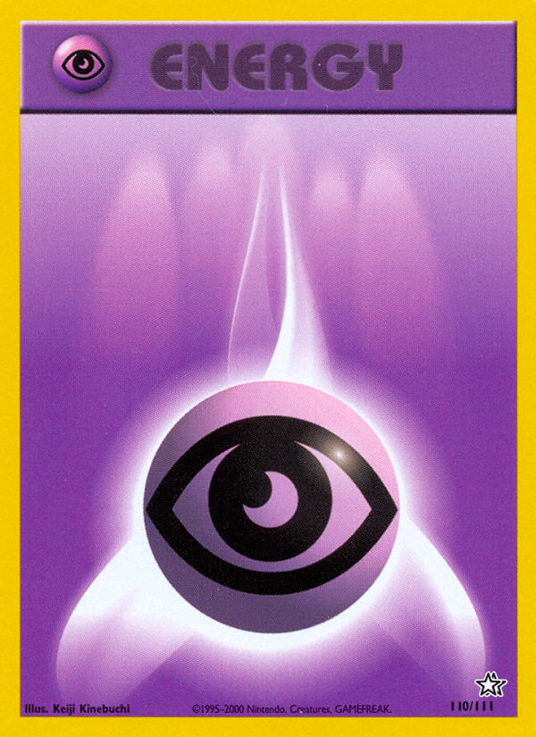 Neo Genesis Psychic Energy #110/111 unlimited